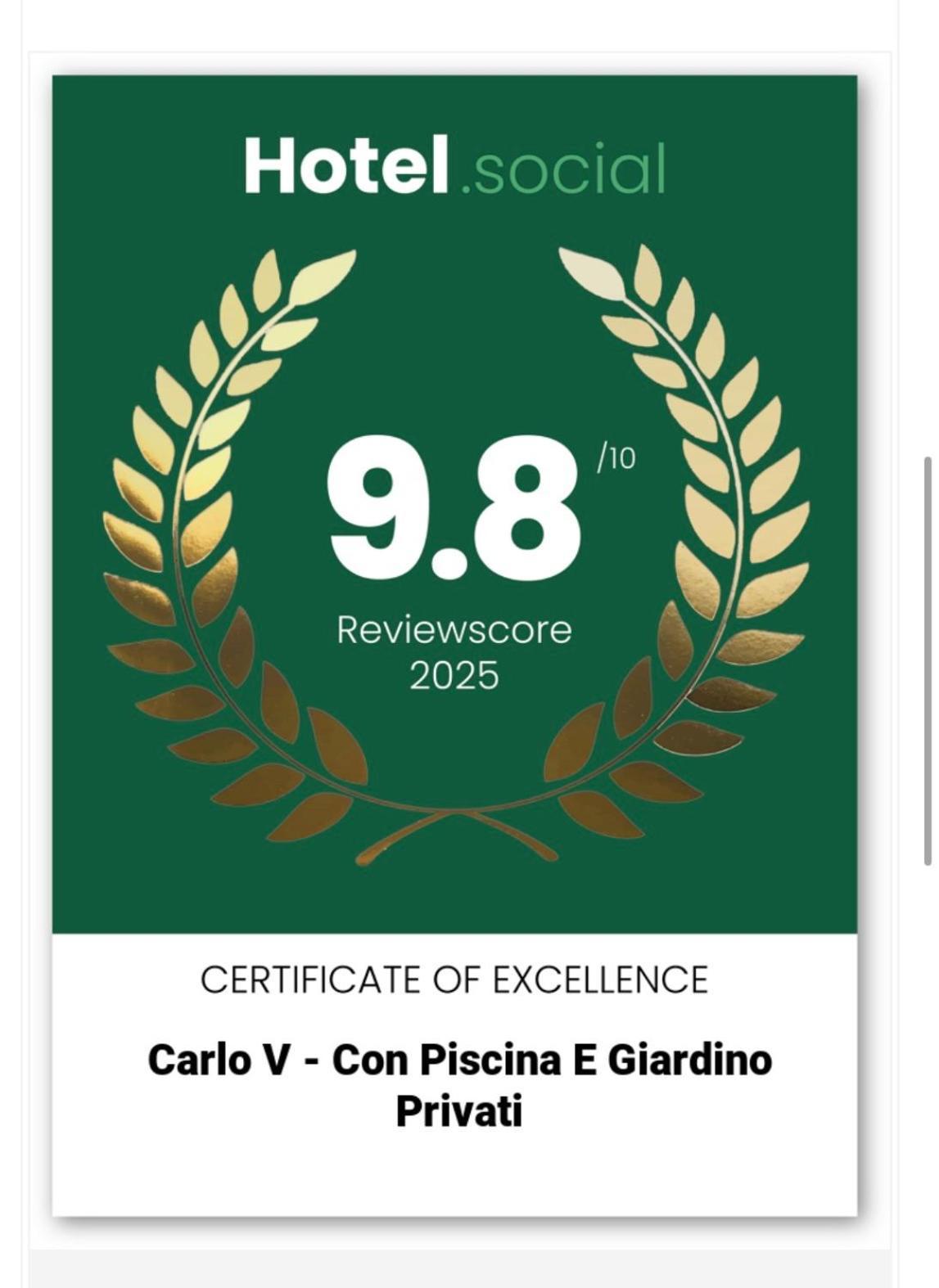 Apartamento Carlo V - Con Piscina E Giardino Privati Lecce Exterior foto